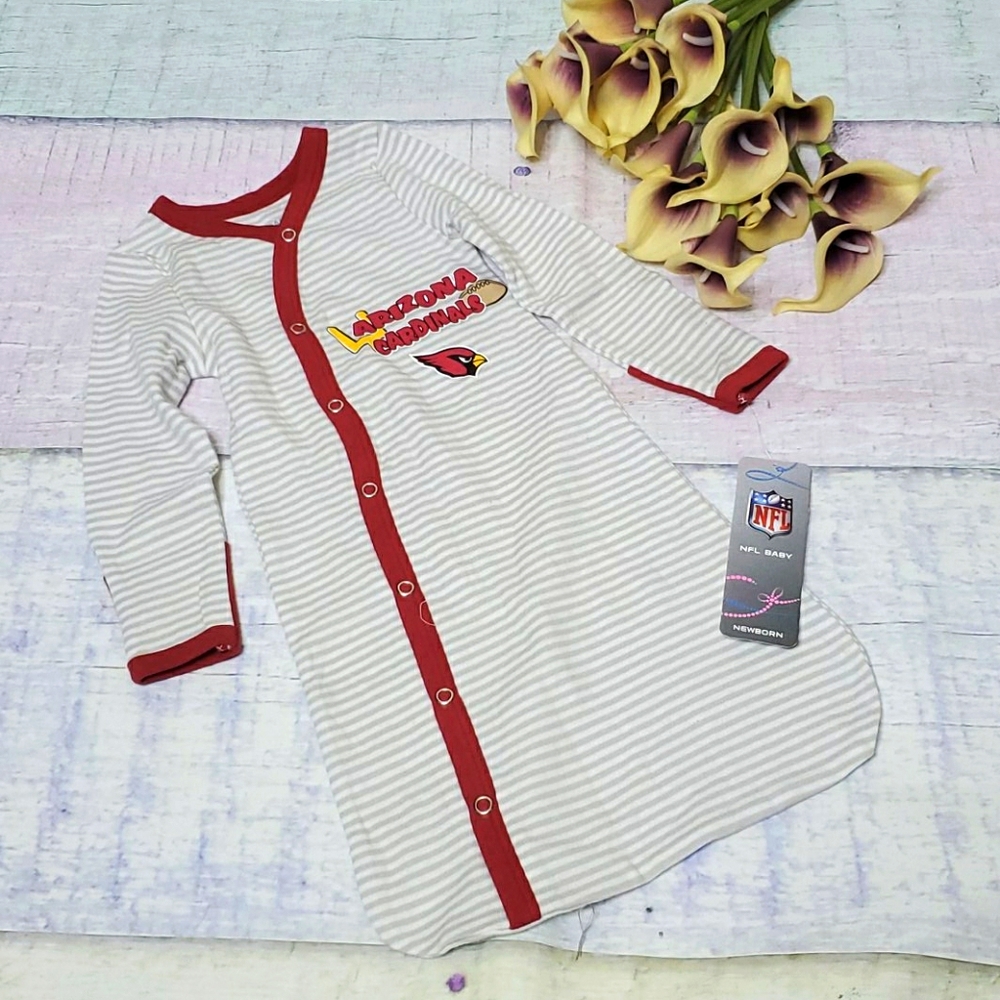 NWT Infant NFL Cardinals Baby Bunting Sleeper